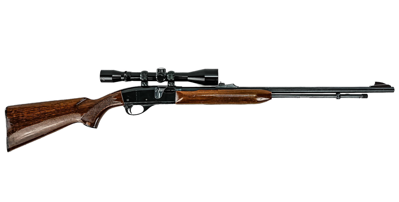 Remington Speedmaster Model 552 in .22lr: Remington Speedmaster Model 552 in .22 long rifle with Pacific 6 x Supreme scope 23" barrel 42" overall. - THIS FIREARM REQUIRES A 4473 BACKGROUND CHECK OR FFL/C&R TRANSFER. PLEASE CHECK LOCAL LAWS PR