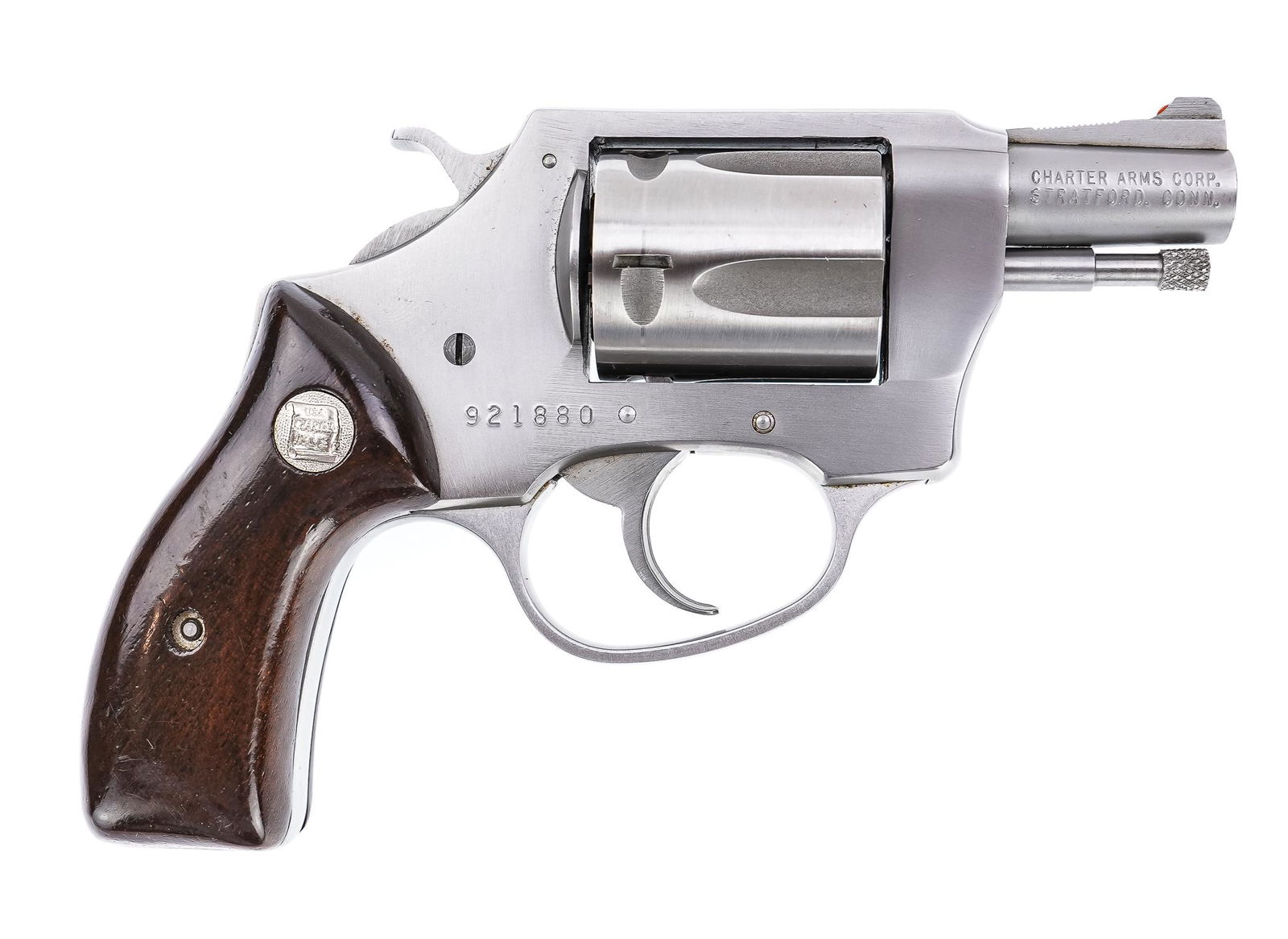 Charter Arms "Off Duty" Revolver in .38 Spc: Charter Arms "Off Duty" Revolver in .38 Smith and Wesson Special - with 2" barrel with leather holster FFL # 2918 THIS FIREARM REQUIRES A 4473 BACKGROUND CHECK OR FFL/C&R TRANSFER. PLEASE CHECK LOCAL