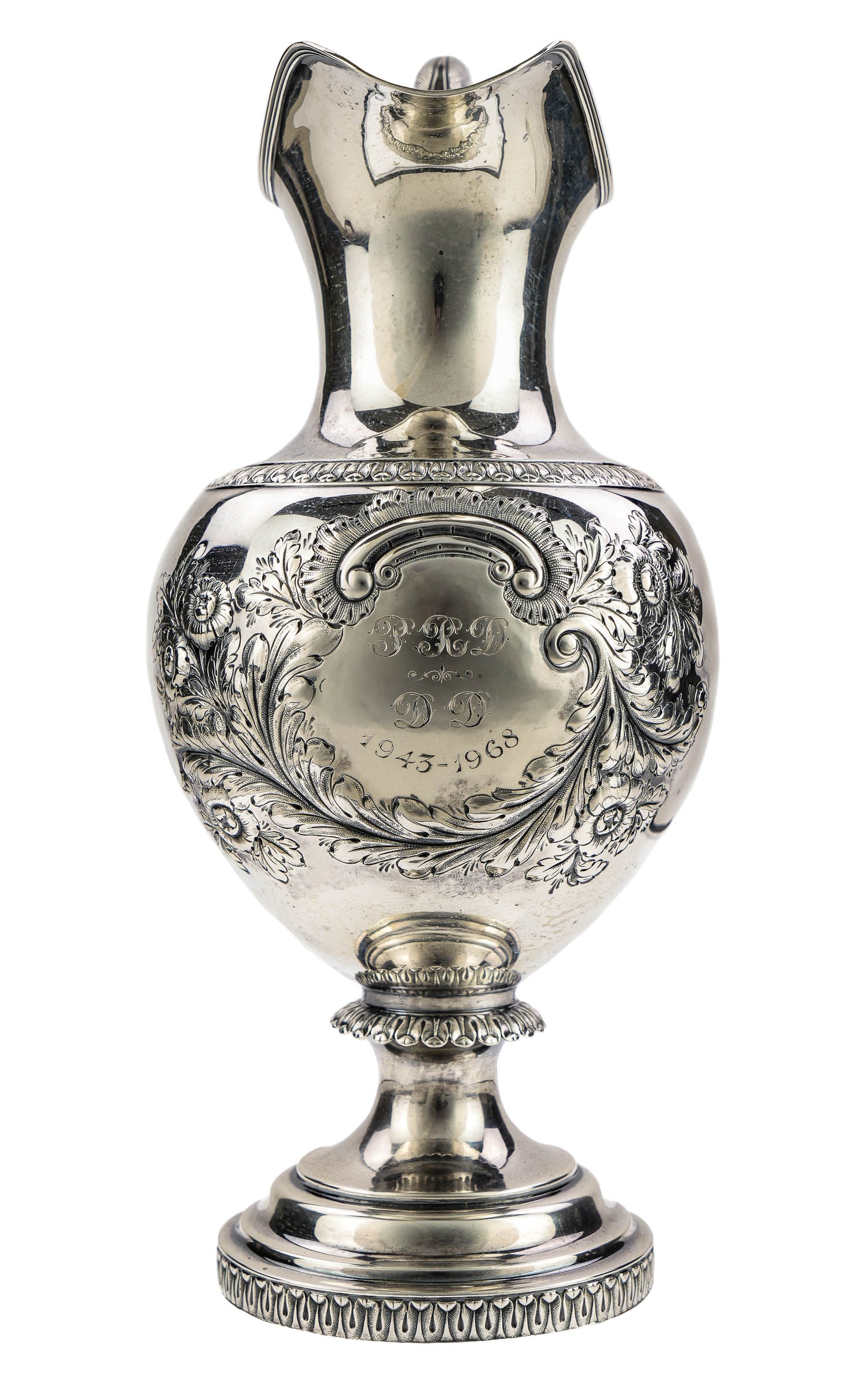 19th c. Wilson Philadelphia Presentation Ewer (1 of 7)
