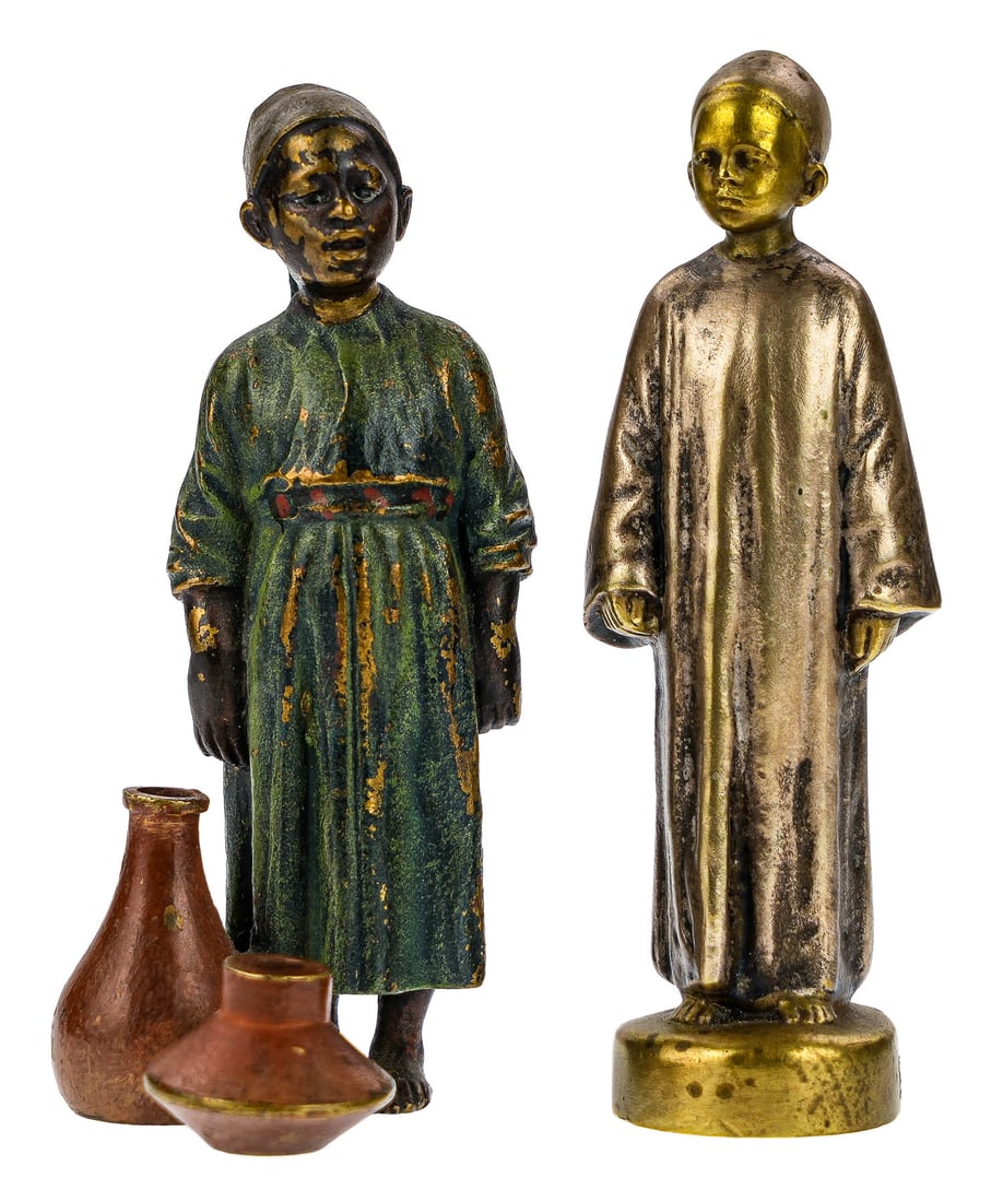 Two Small Austrian Orientalist Bronze Figures (1 of 6)
