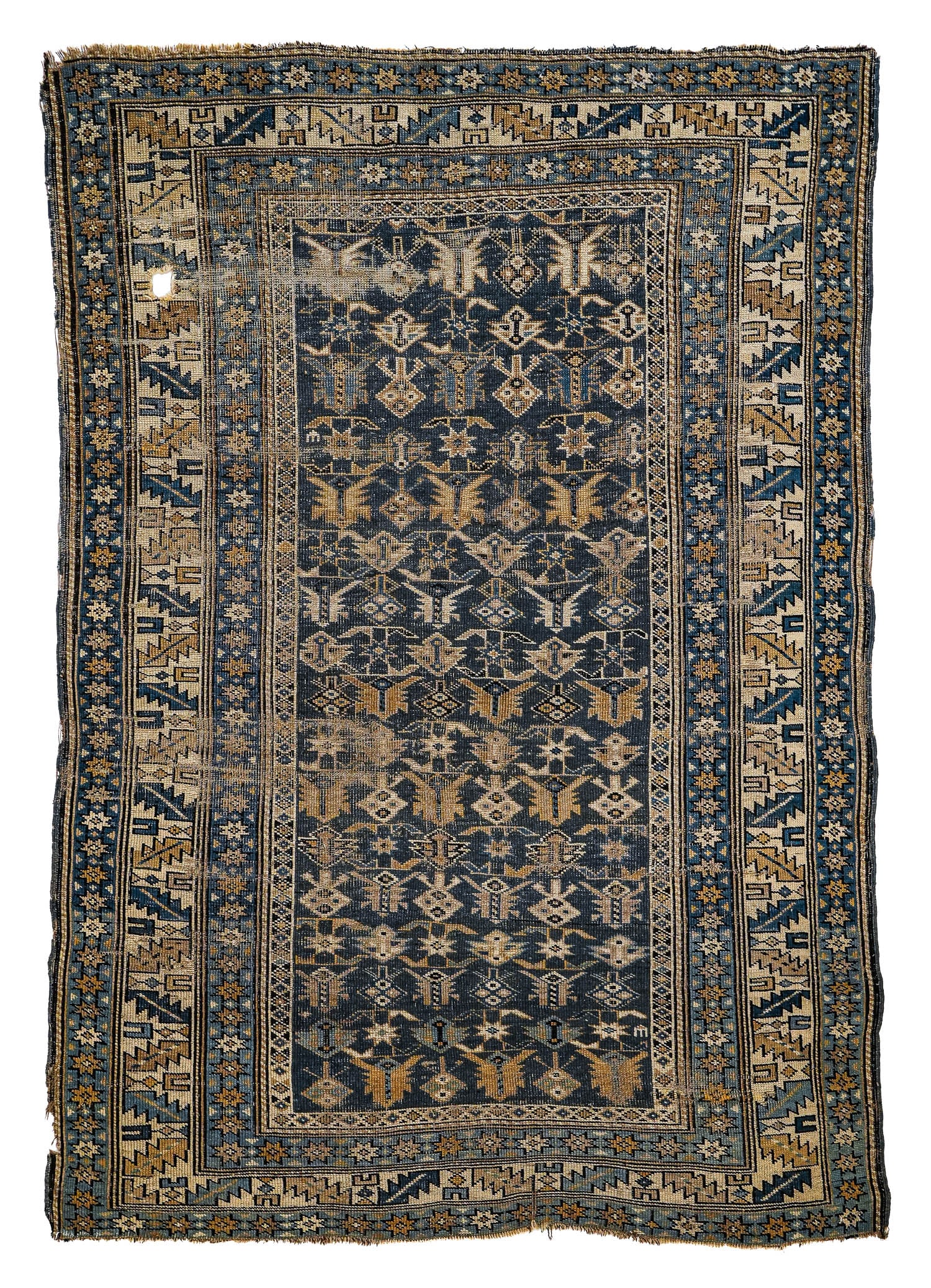 Late 19th c Caucasian Area Rug (1 of 3)
