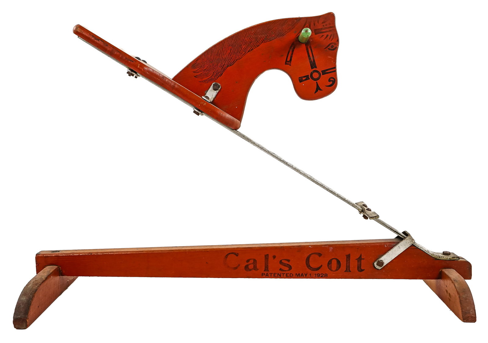 Early 20th c Cal's Colt Ride-On Toy (1 of 4)