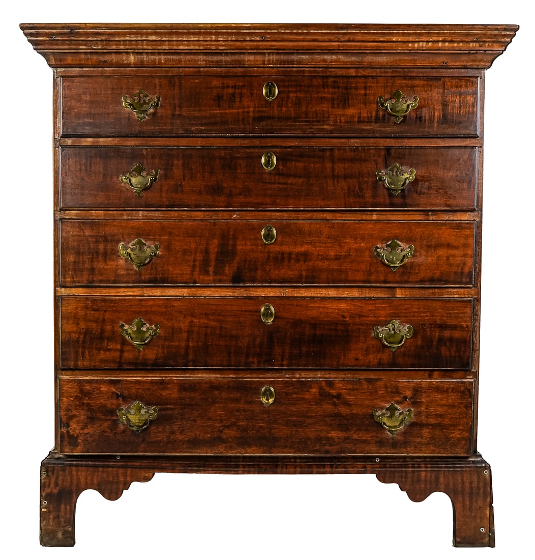 19th c Maple Chest or Highboy Top (1 of 8)