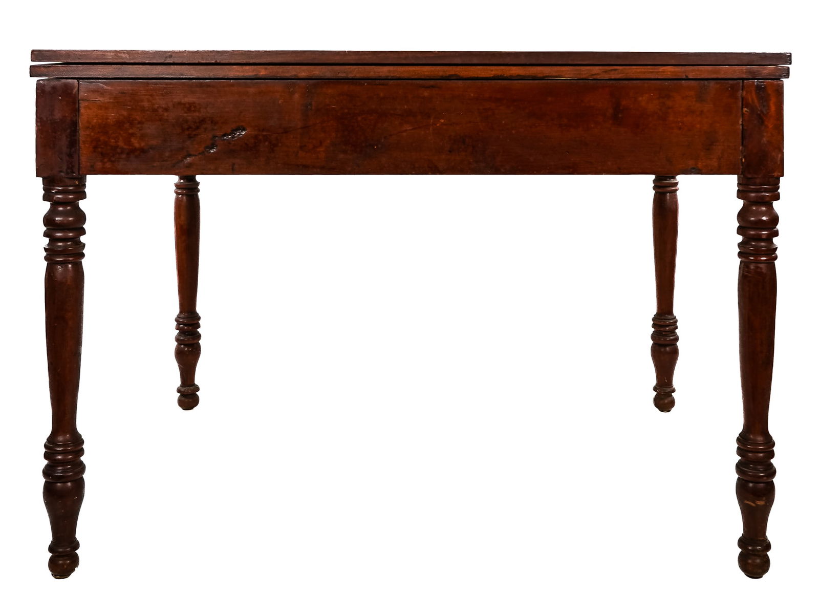 19th c Cherry Sheraton Dining Table (1 of 2)