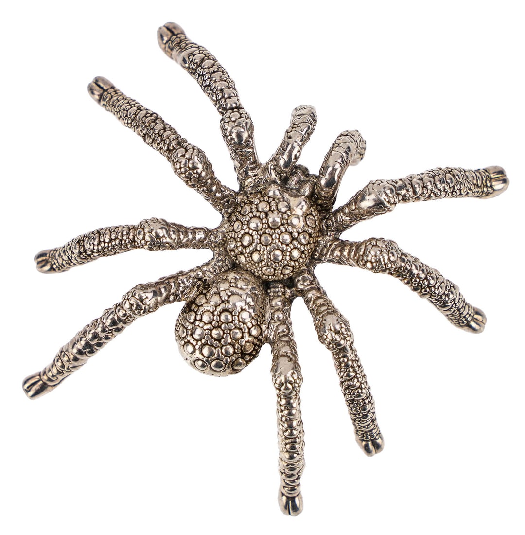 Israel Sterling Spider Brooch (1 of 5)