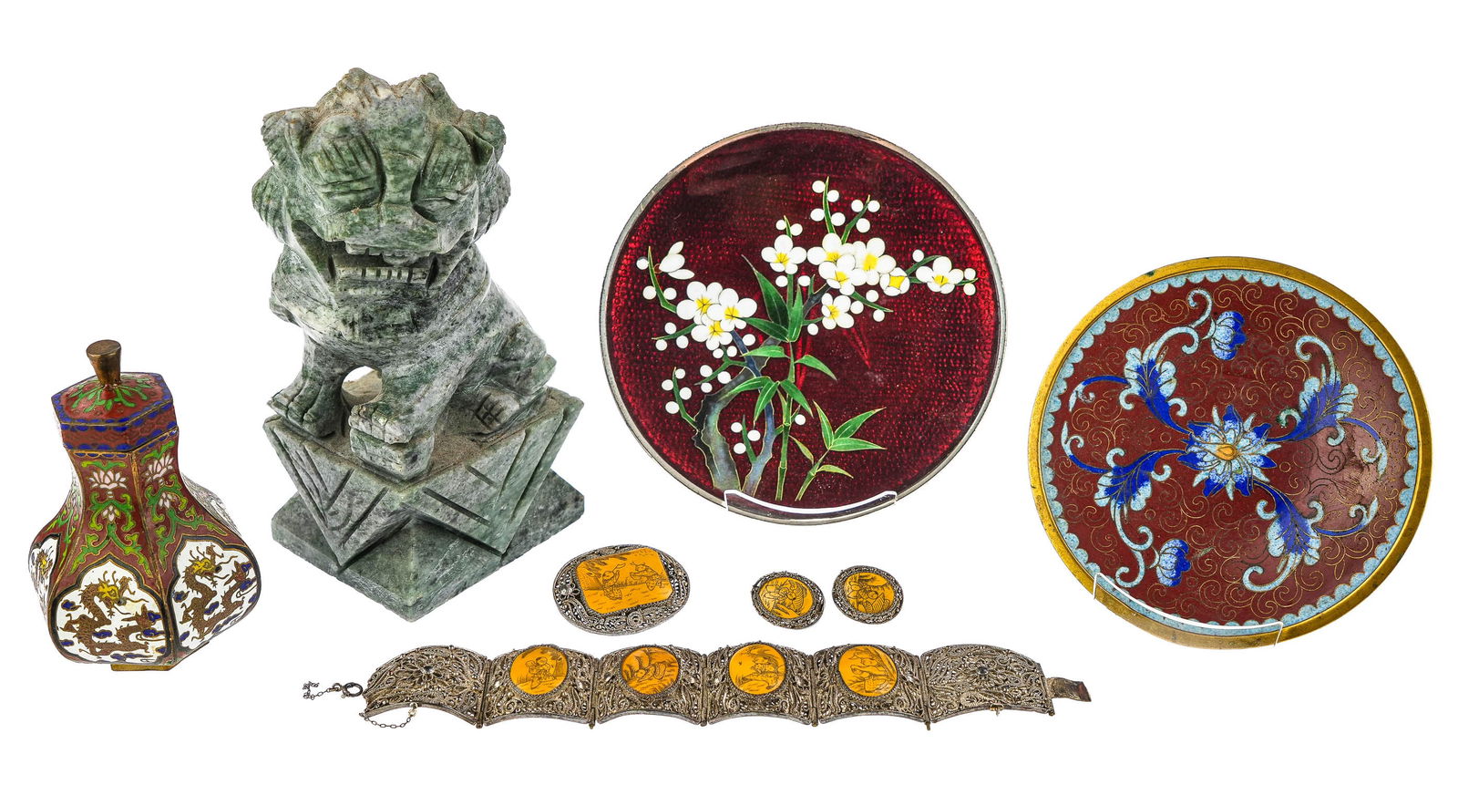 Chinese Stone & Metalware (1 of 7)