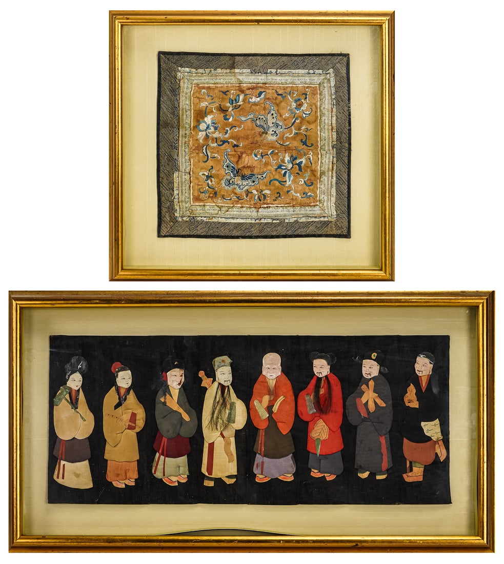 Two Chinese Embroideries (1 of 3)