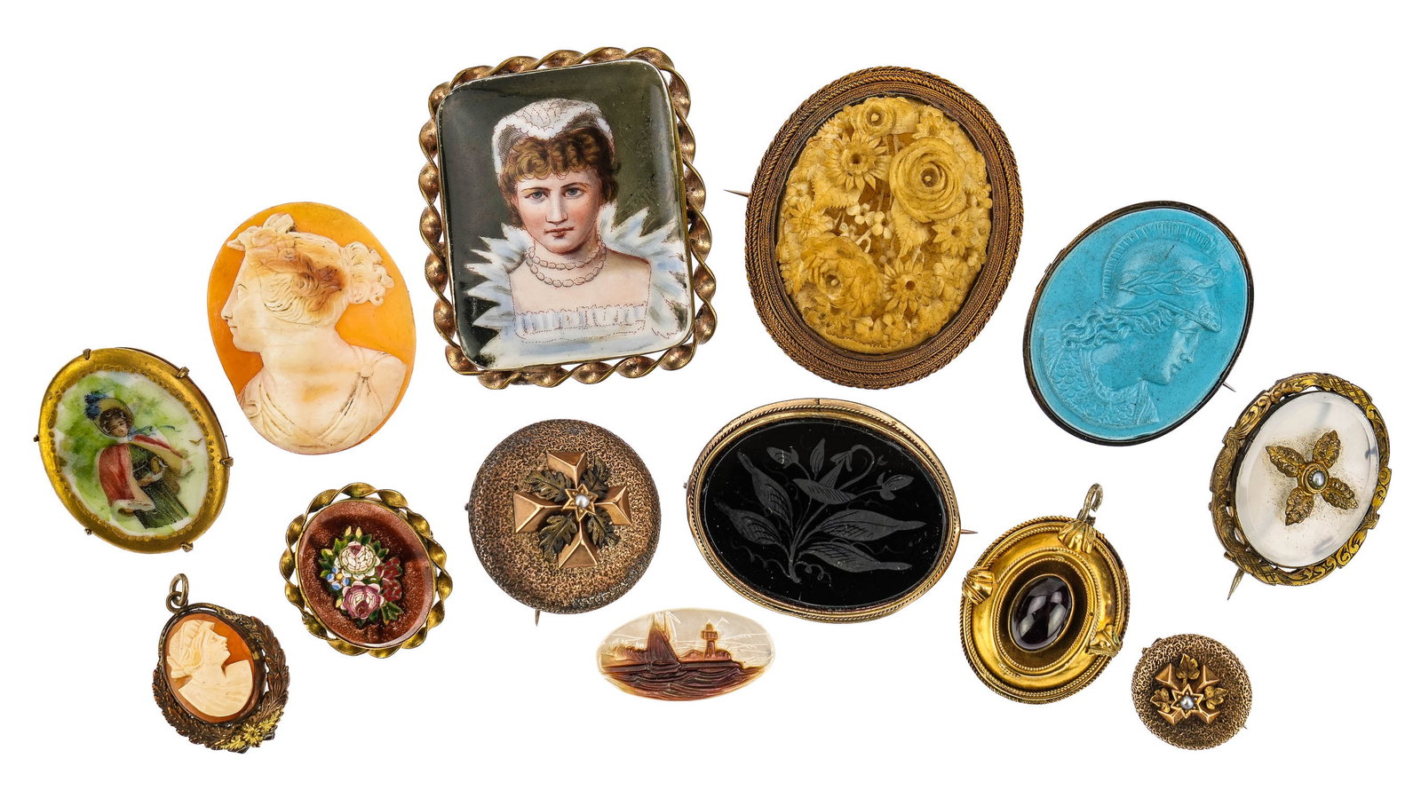 Victorian Pins & Brooches (1 of 2)