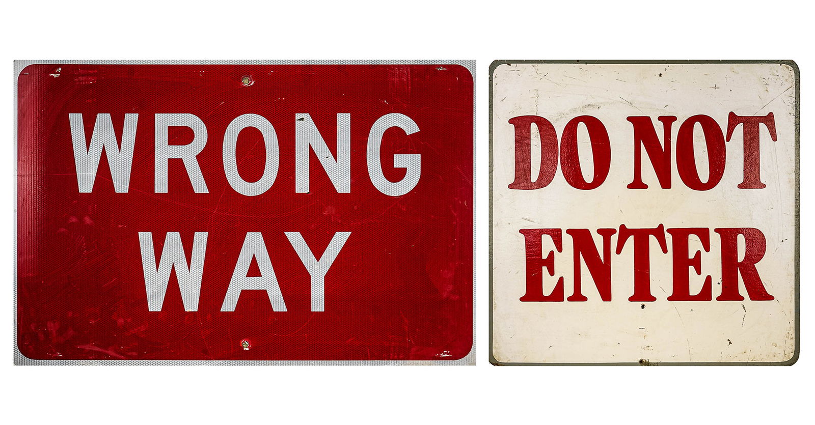 Two Traffic Signs (1 of 3)