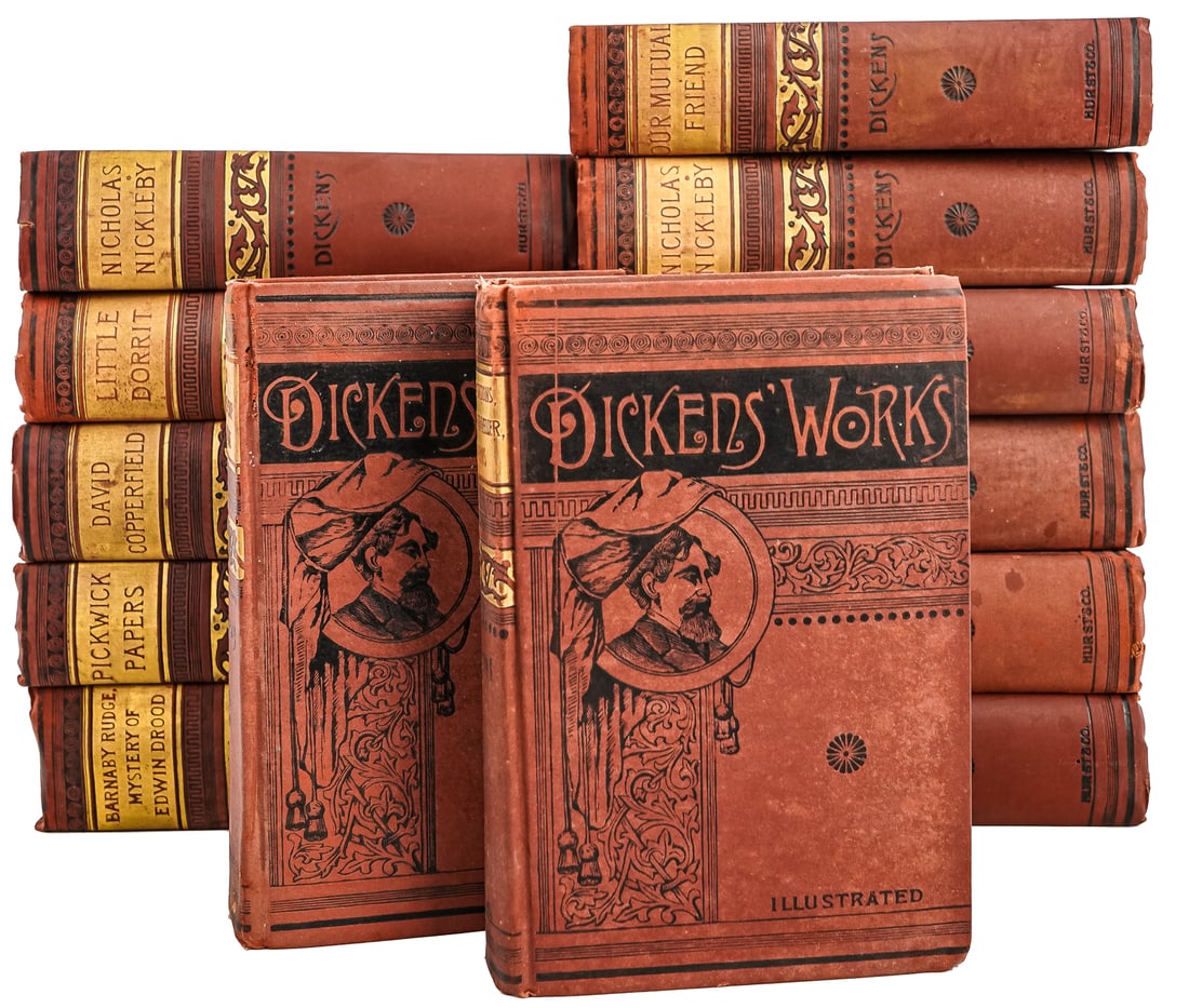 13 Volumes Charles Dickens (1 of 2)