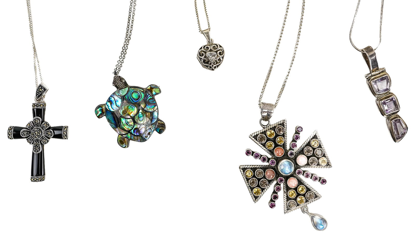 Group of Sterling Silver Jewelry (1 of 2)