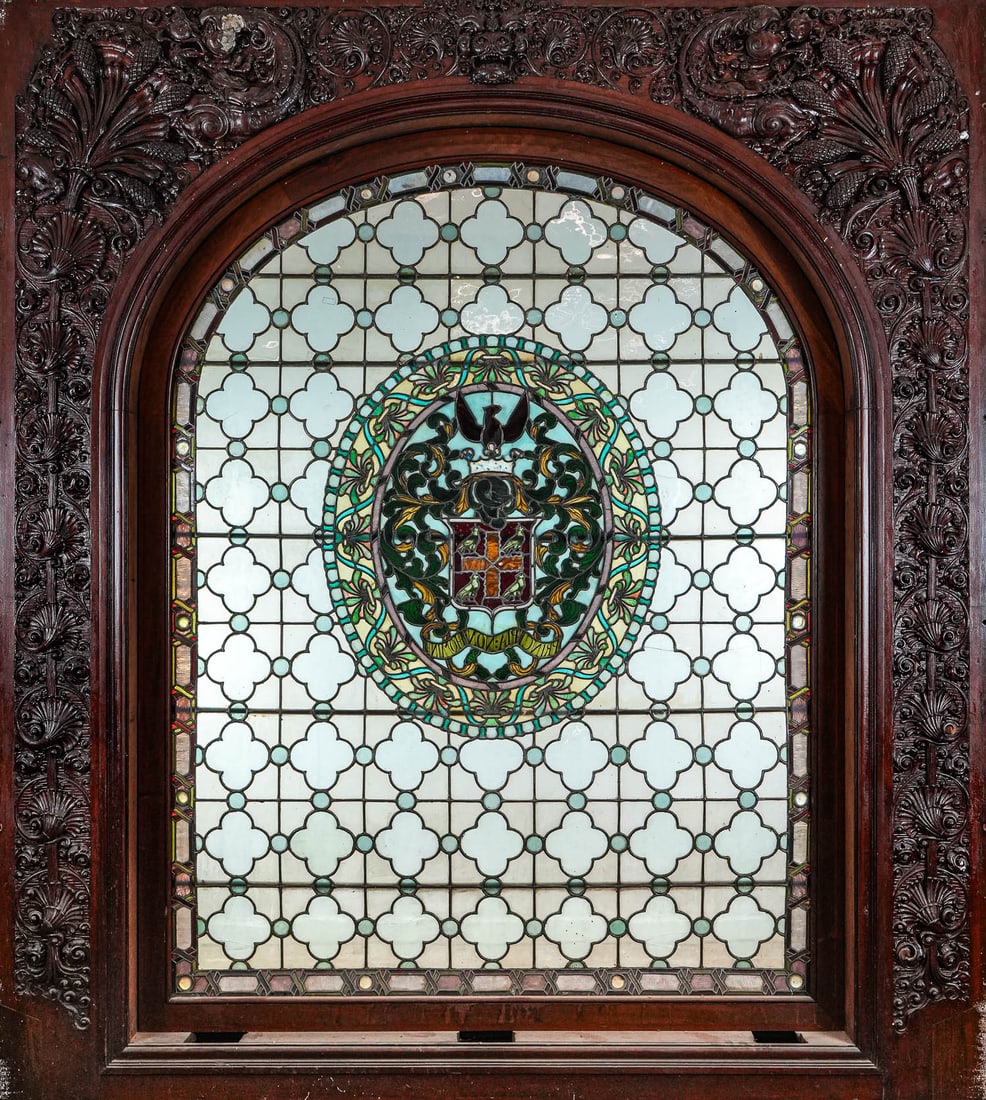 Webb Family Crest Stained Glass Window (1 of 7)