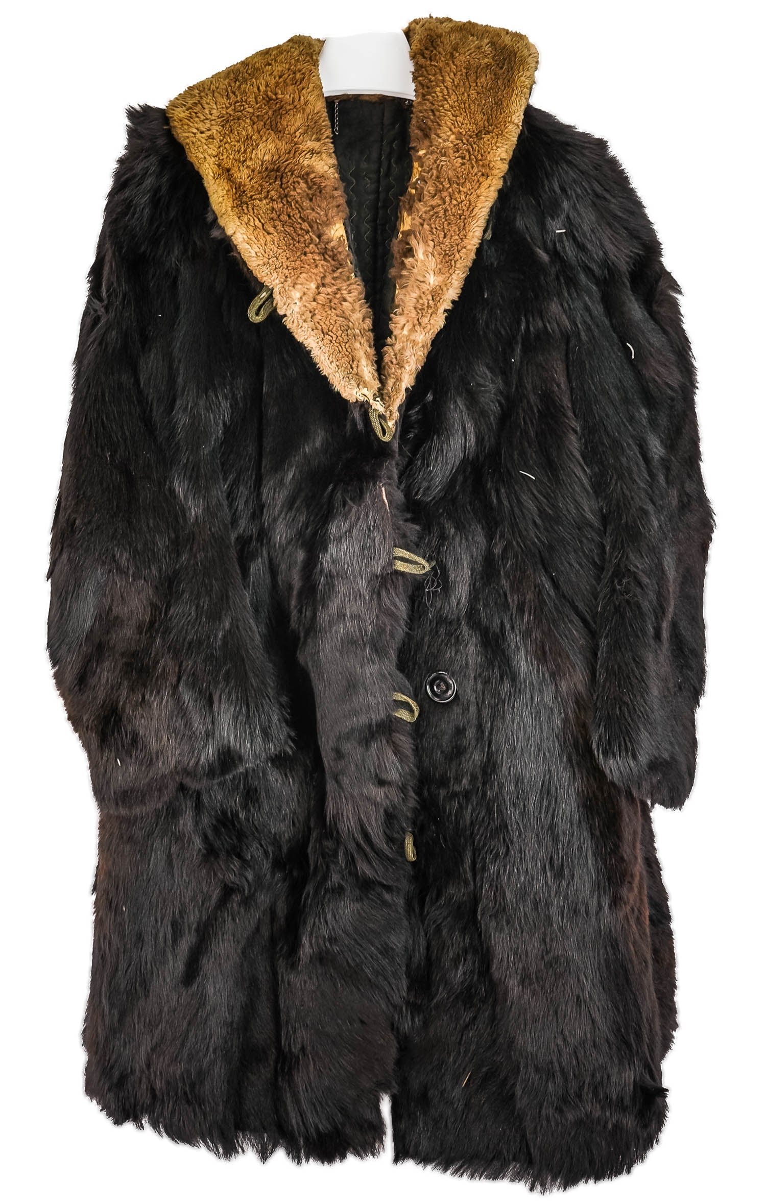 Mid 19th c Men's Western Bear Hide Coat (1 of 3)