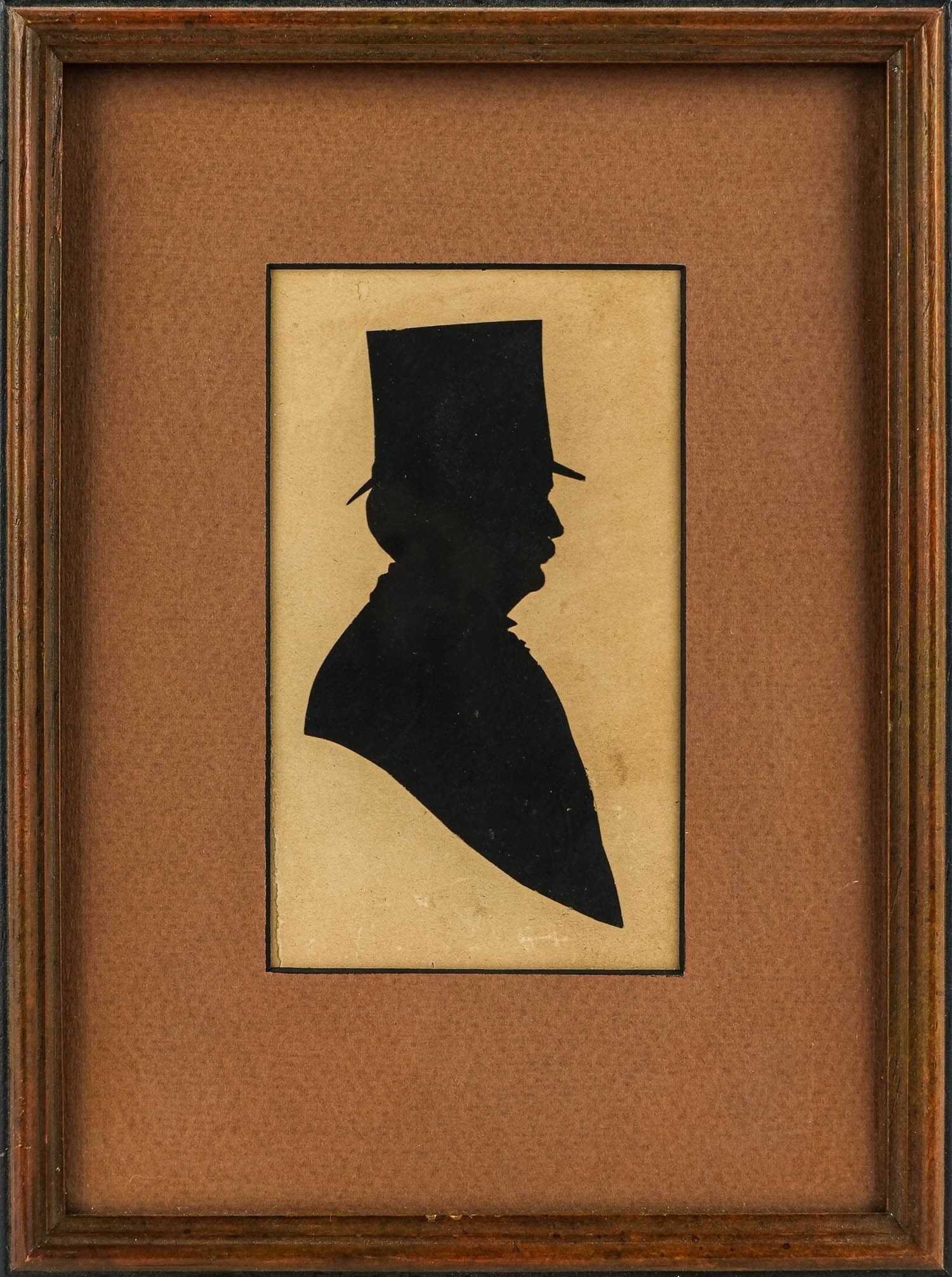 Late 19th Silhouette of a Gentleman (1 of 3)