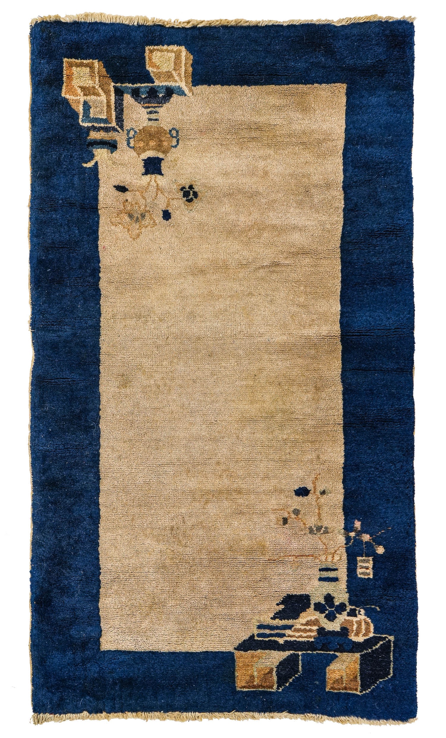 Early 20th c Chinese Scatter Rug (1 of 3)