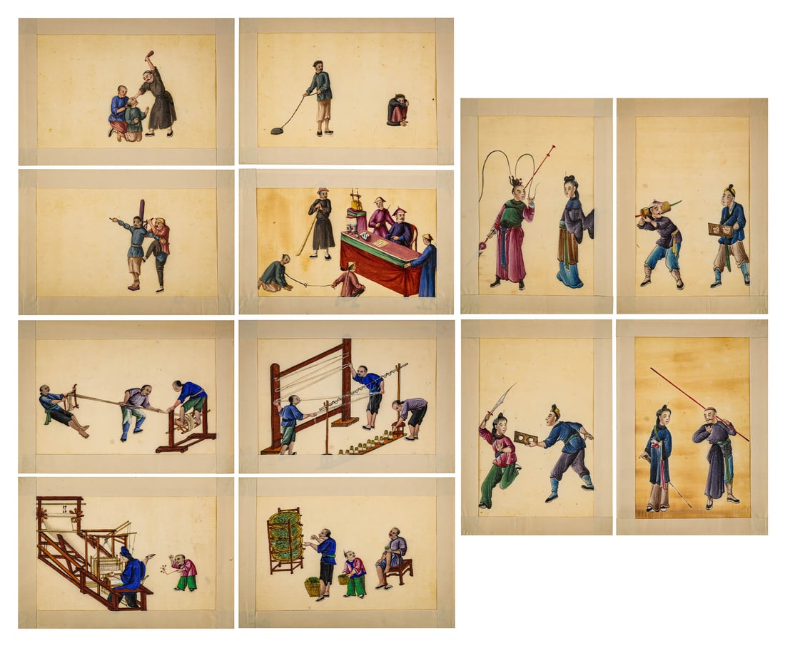 11 Chinese Watercolors (1 of 9)