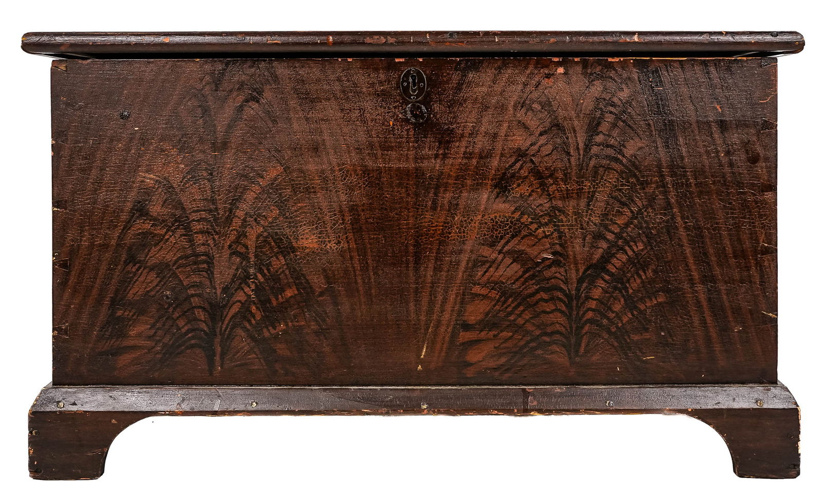 19th c Grain Painted Blanket Box (1 of 7)