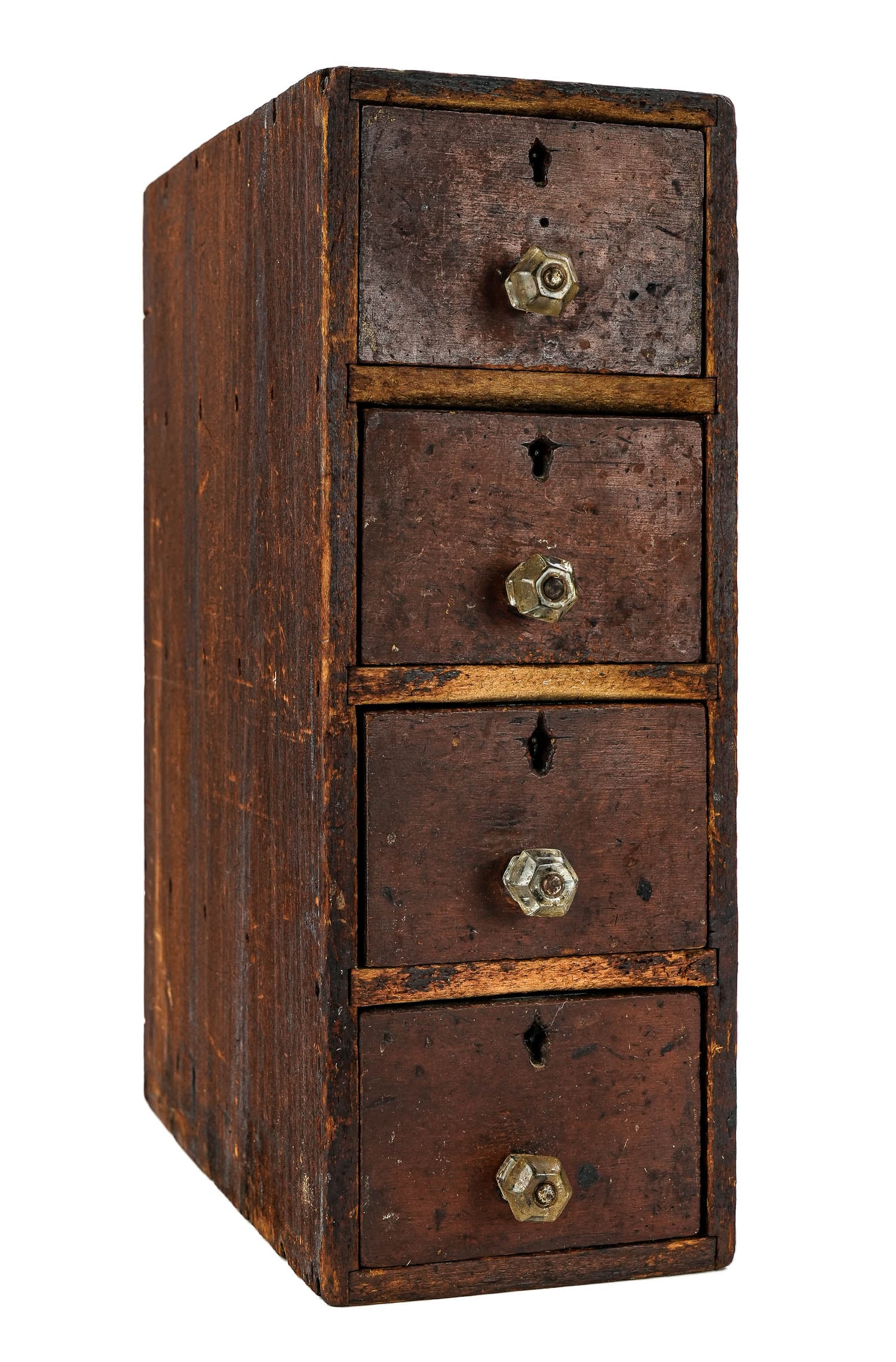 Earl 20th c Spice Box with Locking Drawers (1 of 6)