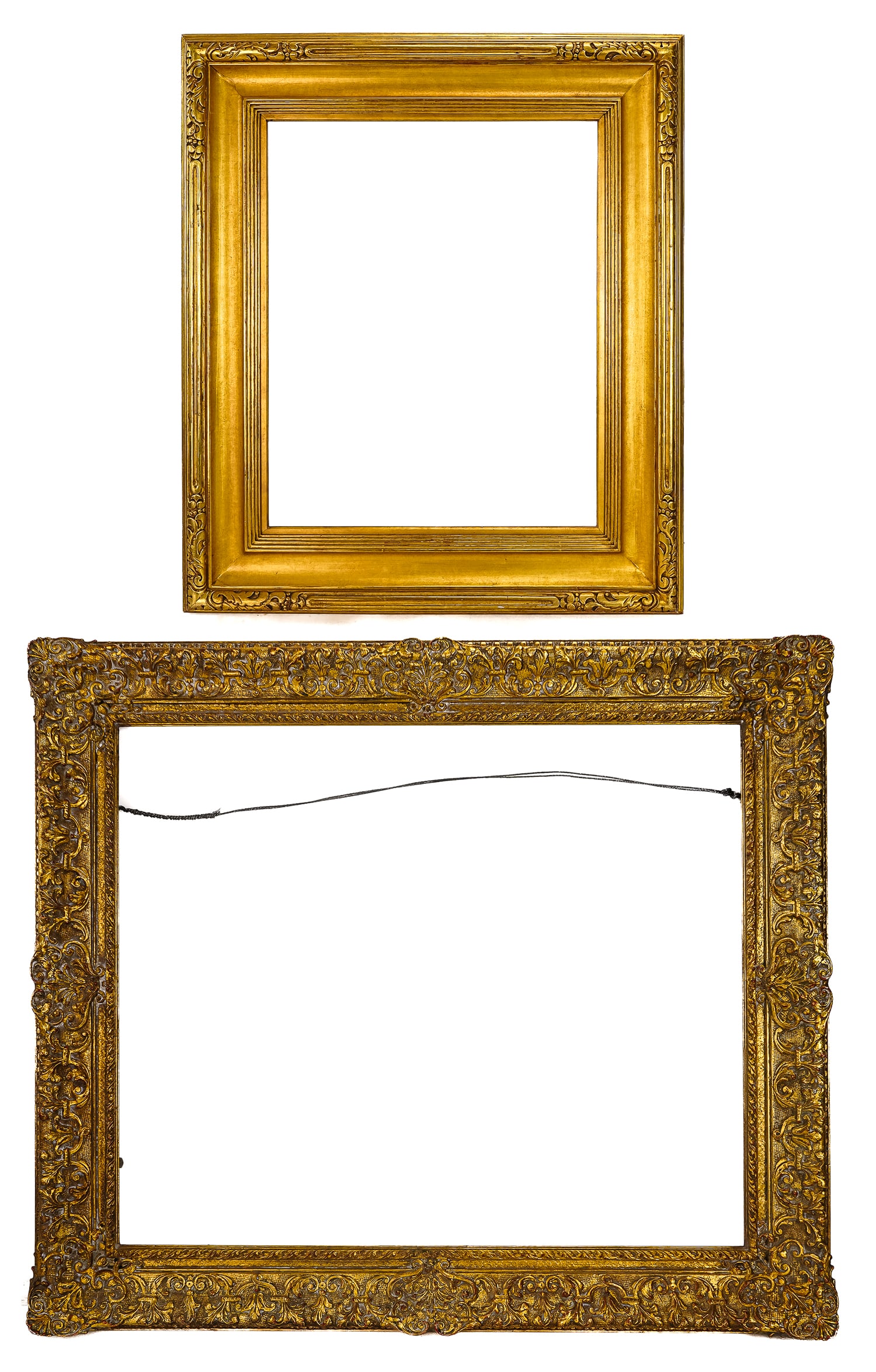 Two 20th c Gilt Gesso frames (1 of 5)