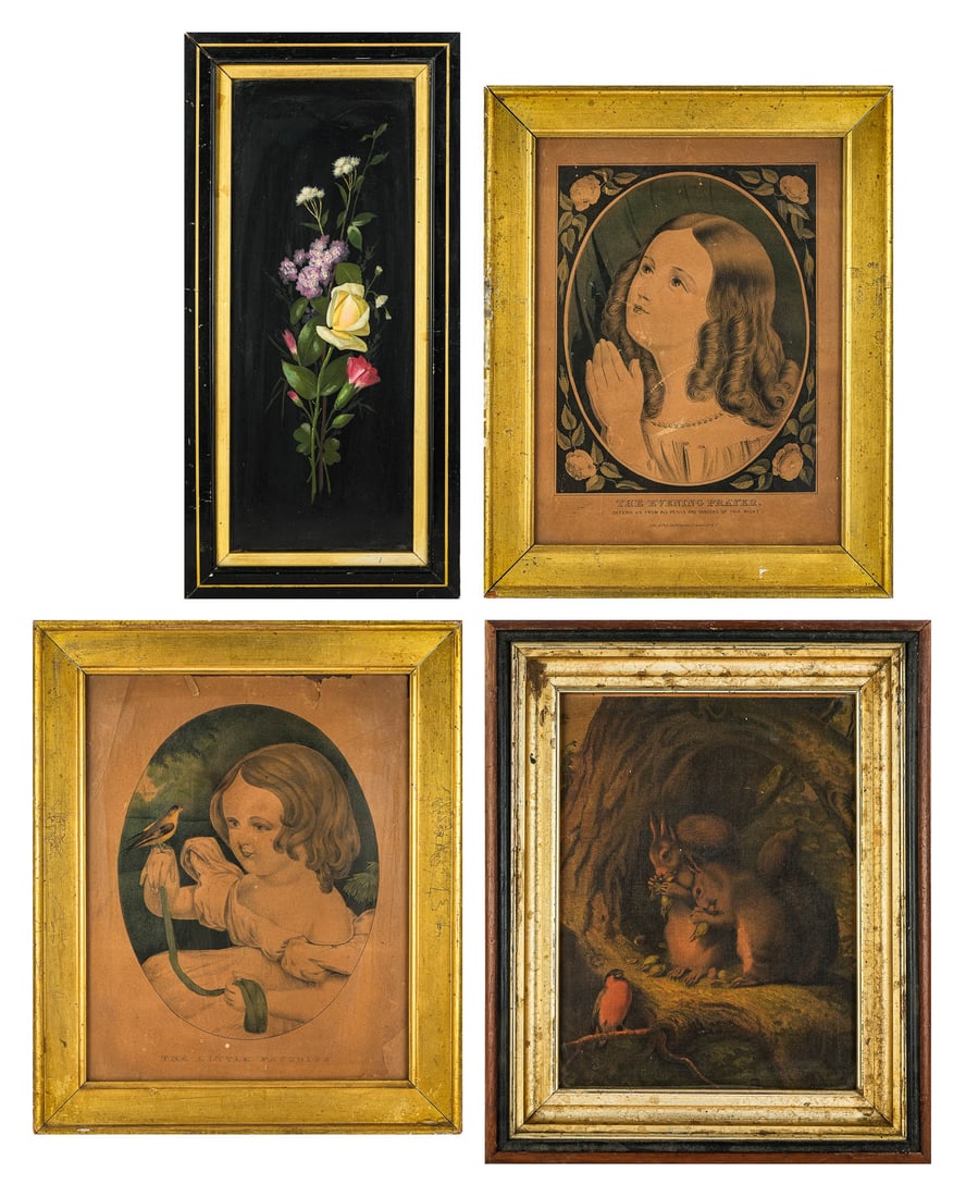 4 Victorian Framed Art (1 of 5)