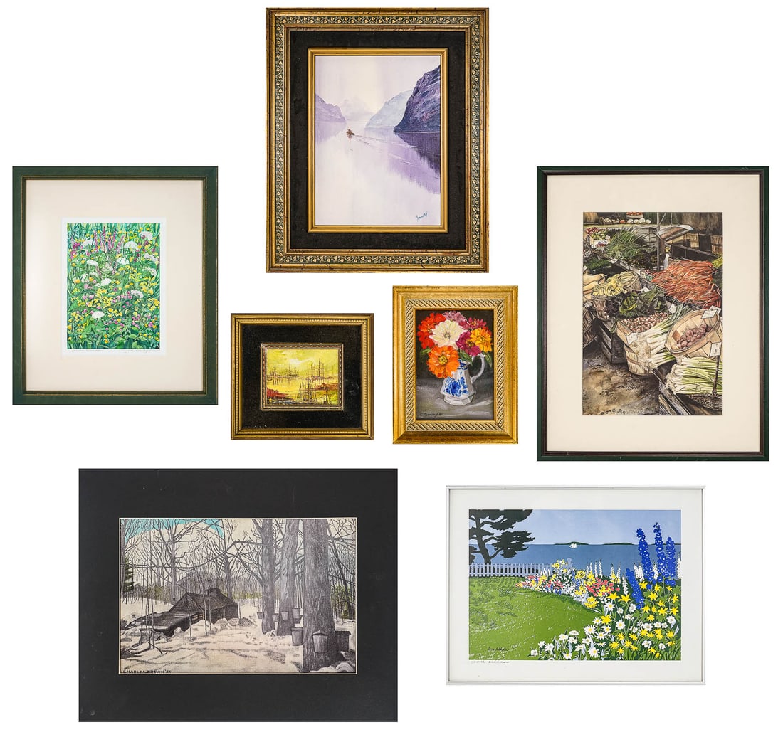 Contemporary Art, Paintings, Prints (1 of 8)