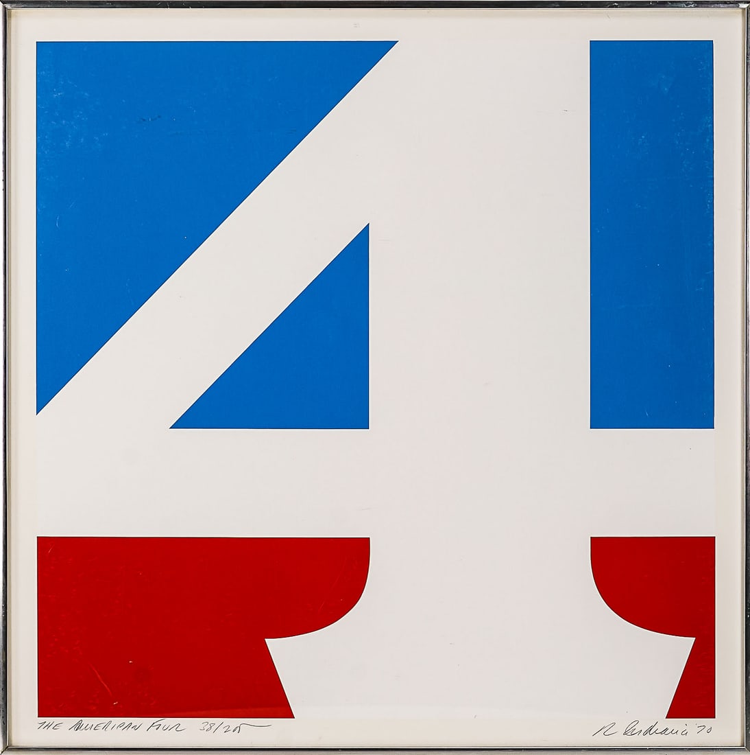 Robert Indiana (AM 1928-2018) The American Four (1 of 4)
