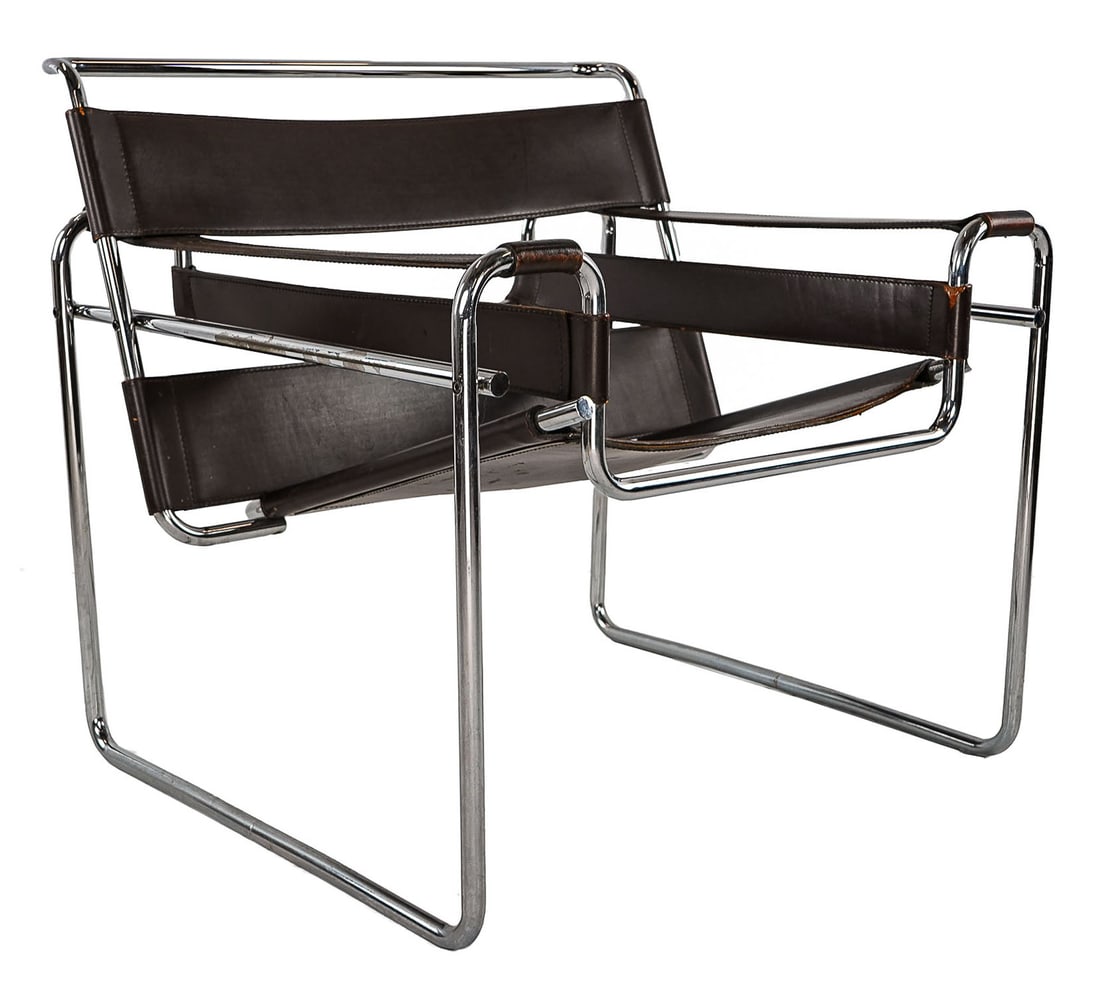 After Marcel Breuer Unmarked Wassily Style chair (1 of 5)