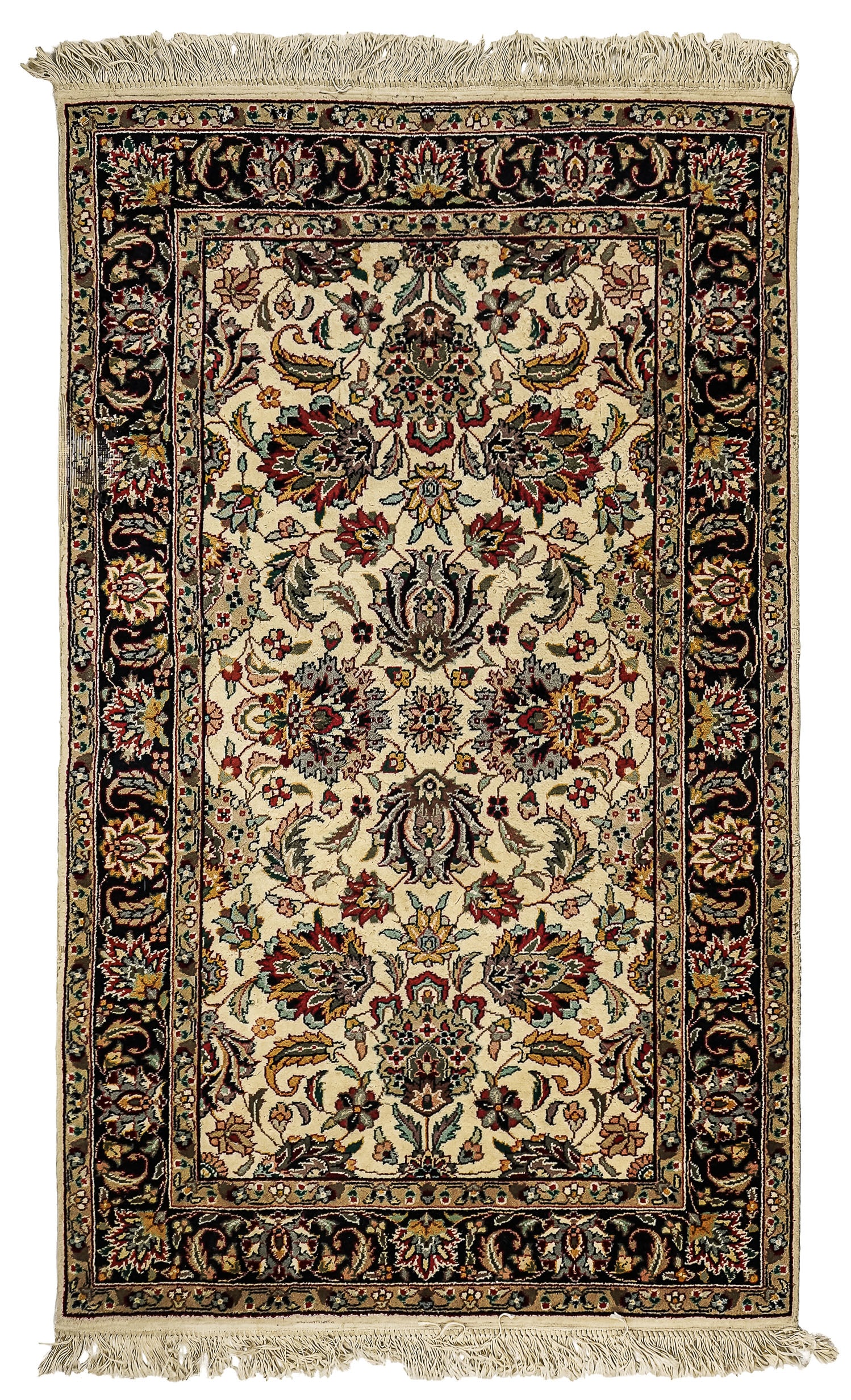 Late 20th c Sino-Persian Kashan Area Rug (1 of 4)