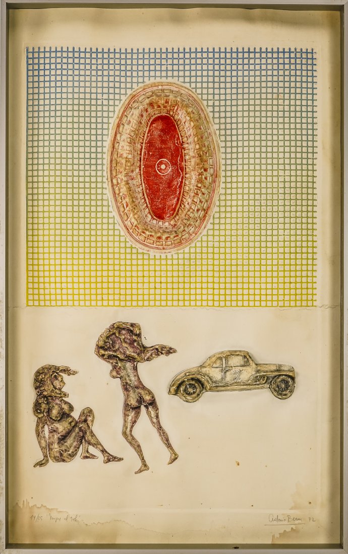 Antonio Berni (AR 1905-1981) Mujer Al Sol (1 of 6)