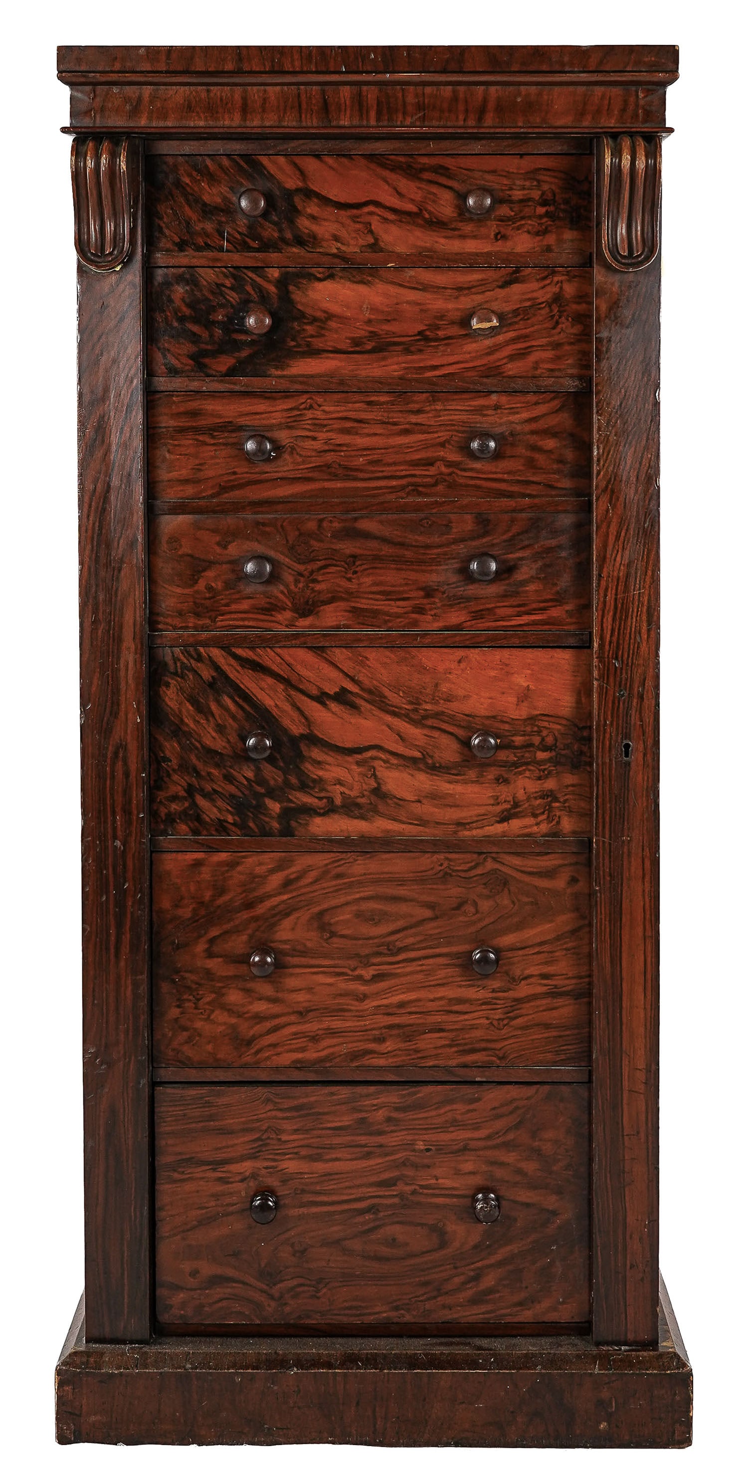 English Victorian Side-Lock Chest (1 of 7)
