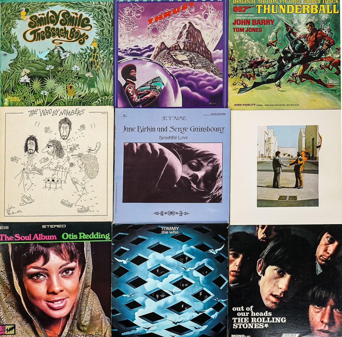 1960's- 1980's Pop, Rock Mix Auction