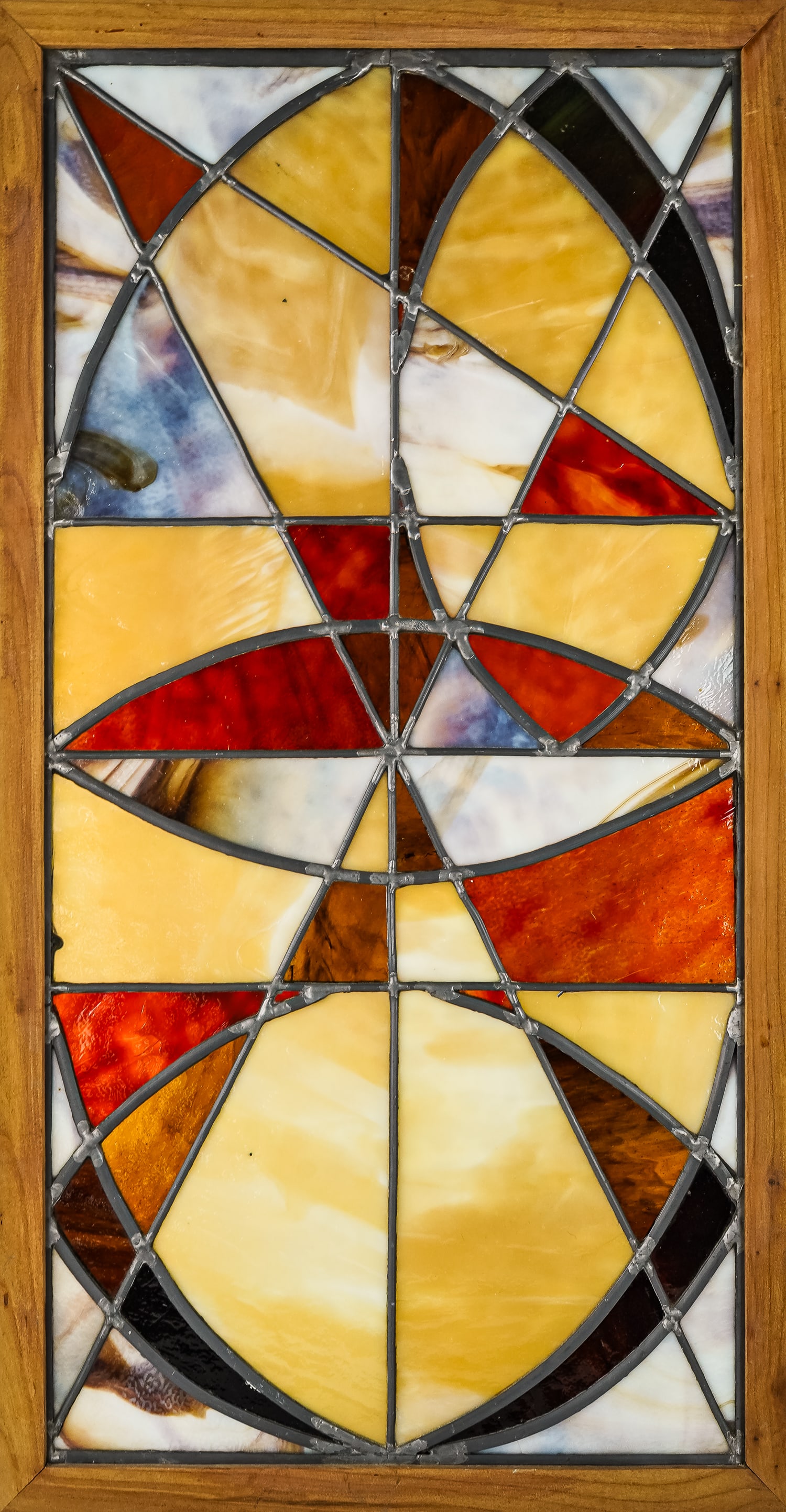 Contemporary Stained Glass Window (1 of 5)