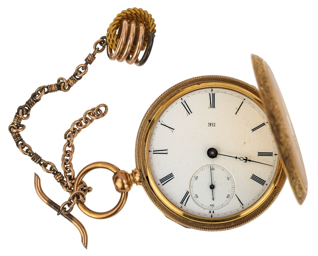 18k Lady Elgin Pocket Watch (1 of 8)