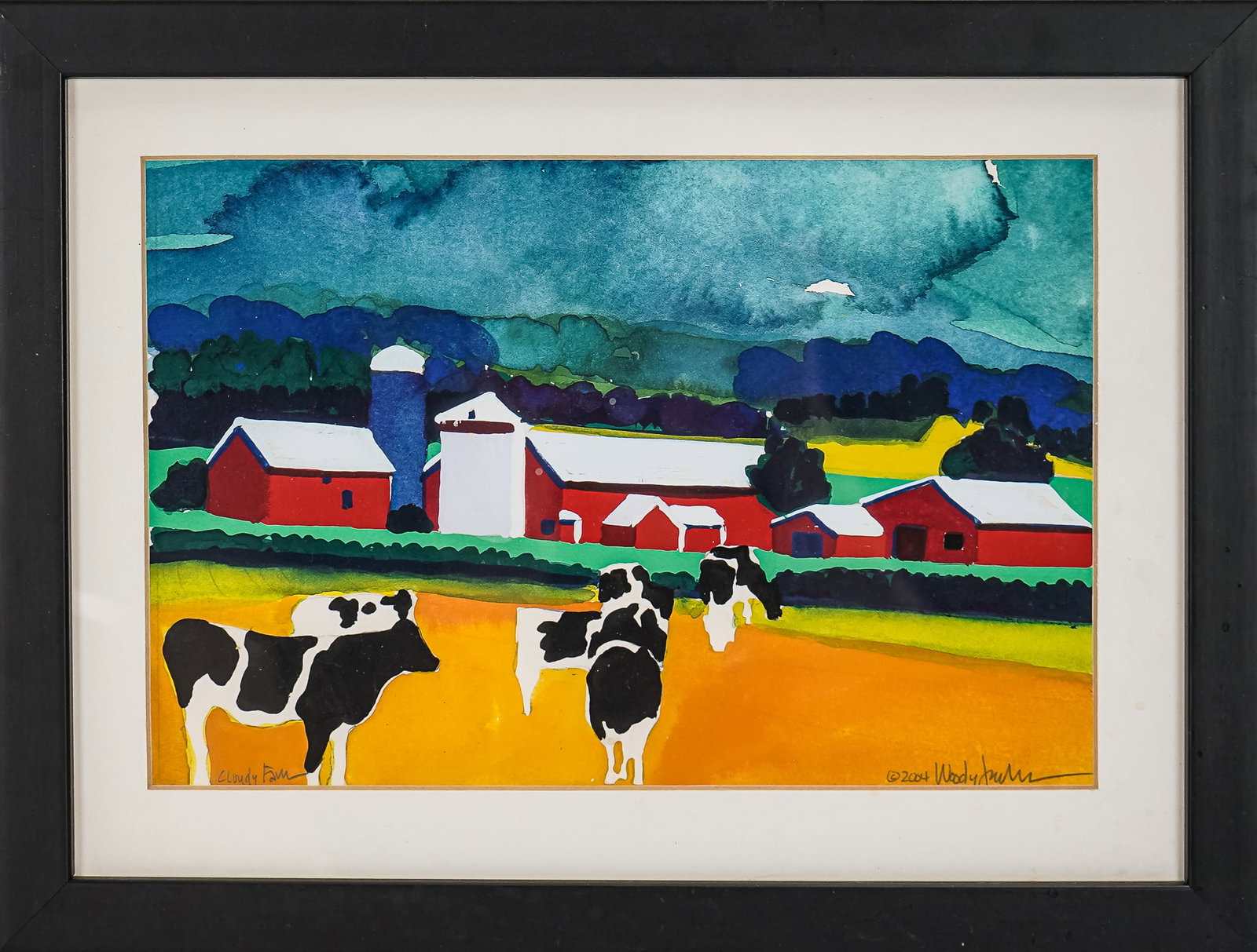 Woody Jackson (VT Contemporary) Cloudy Farm (1 of 4)