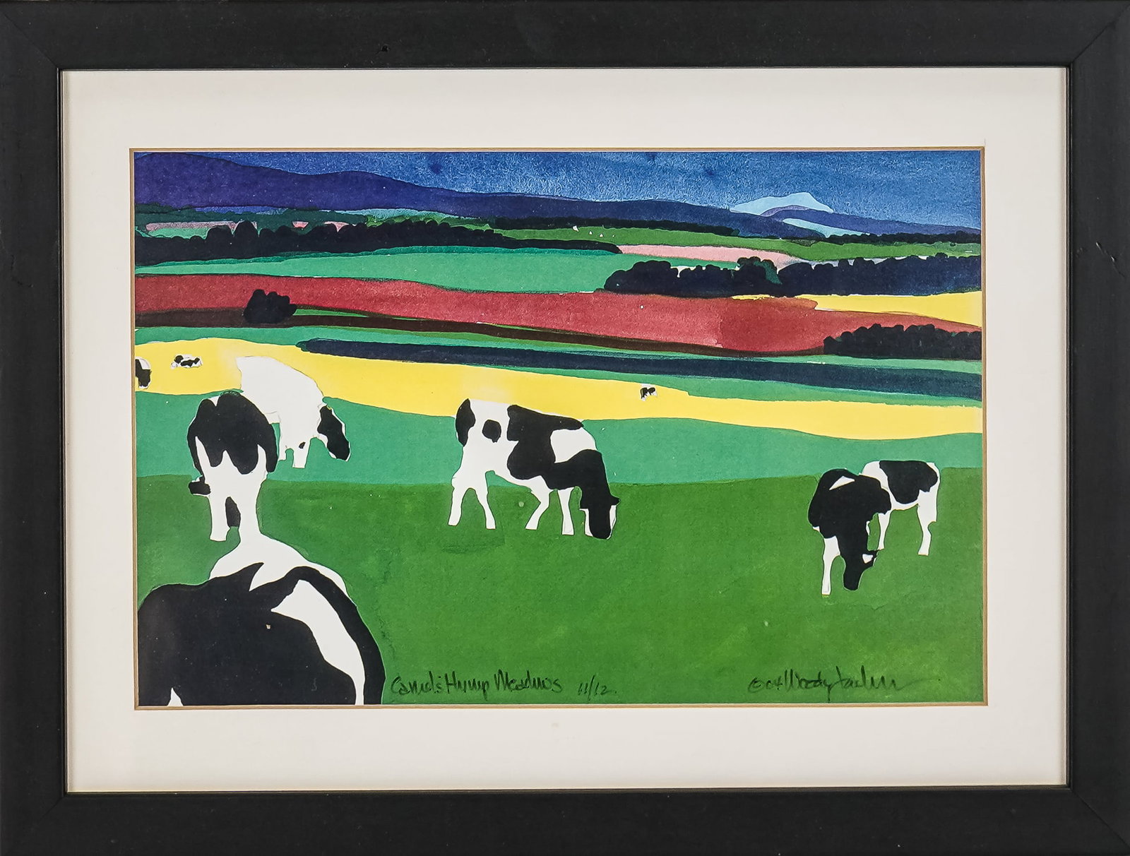 Woody Jackson (VT Contemporary) Camel's Hump (1 of 4)