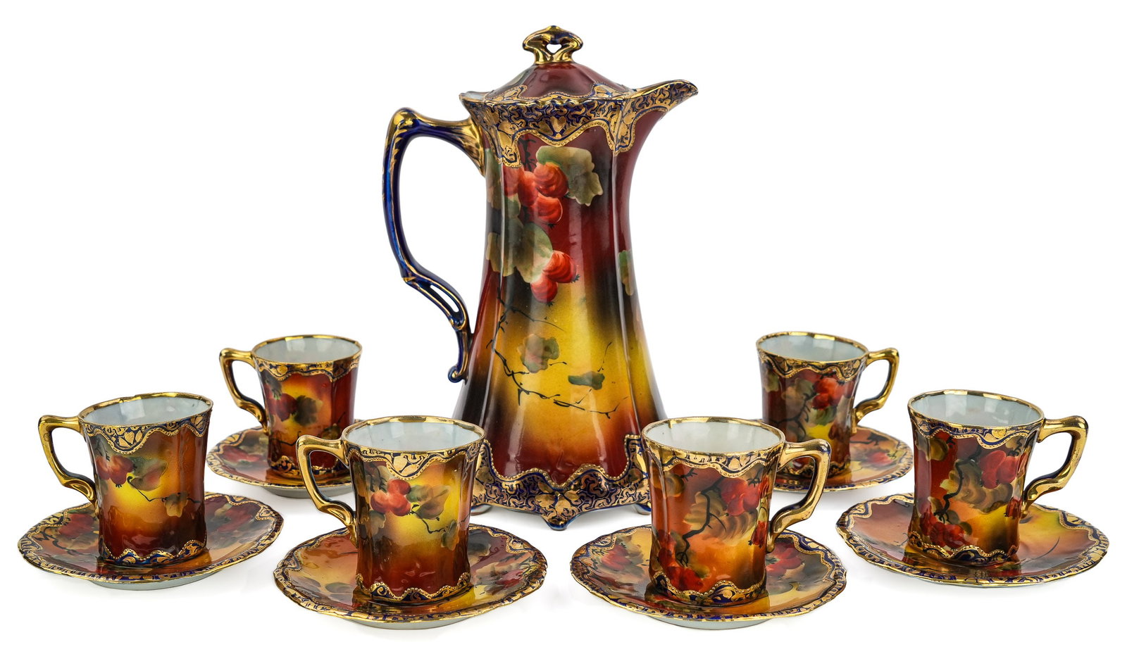 1920s Nippon Porcelain Chocolate Set (1 of 8)