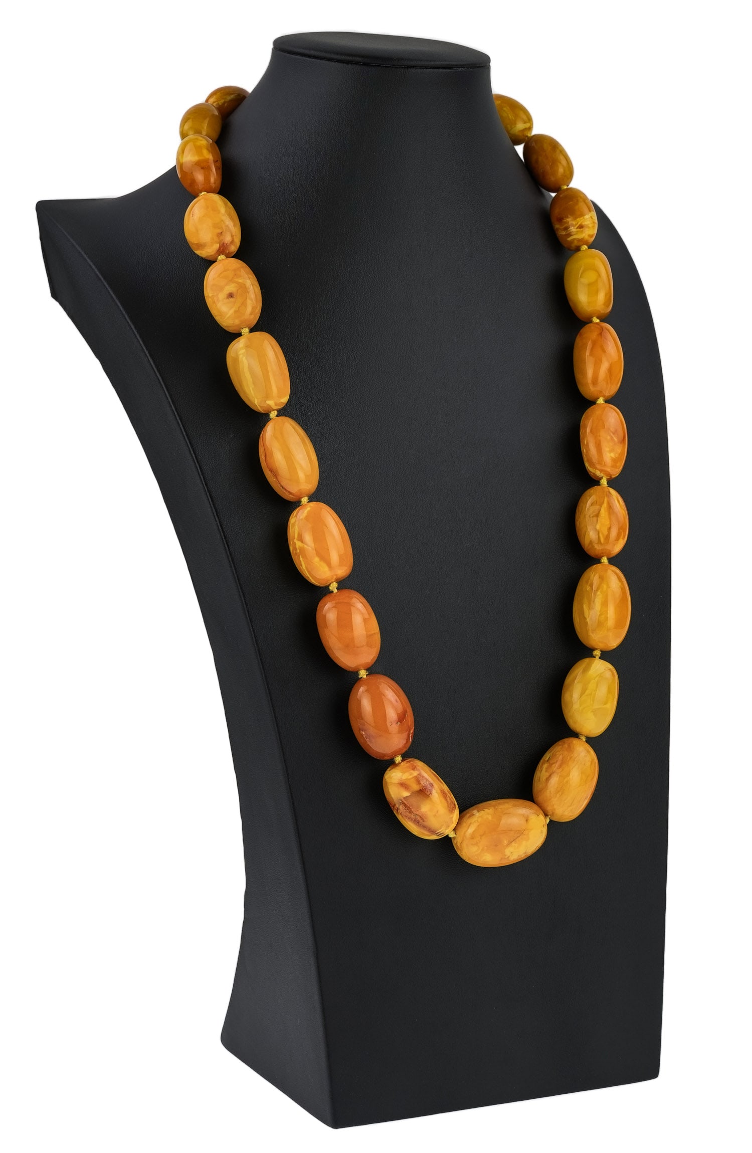 Large Natural Butterscotch Amber Necklace (1 of 4)