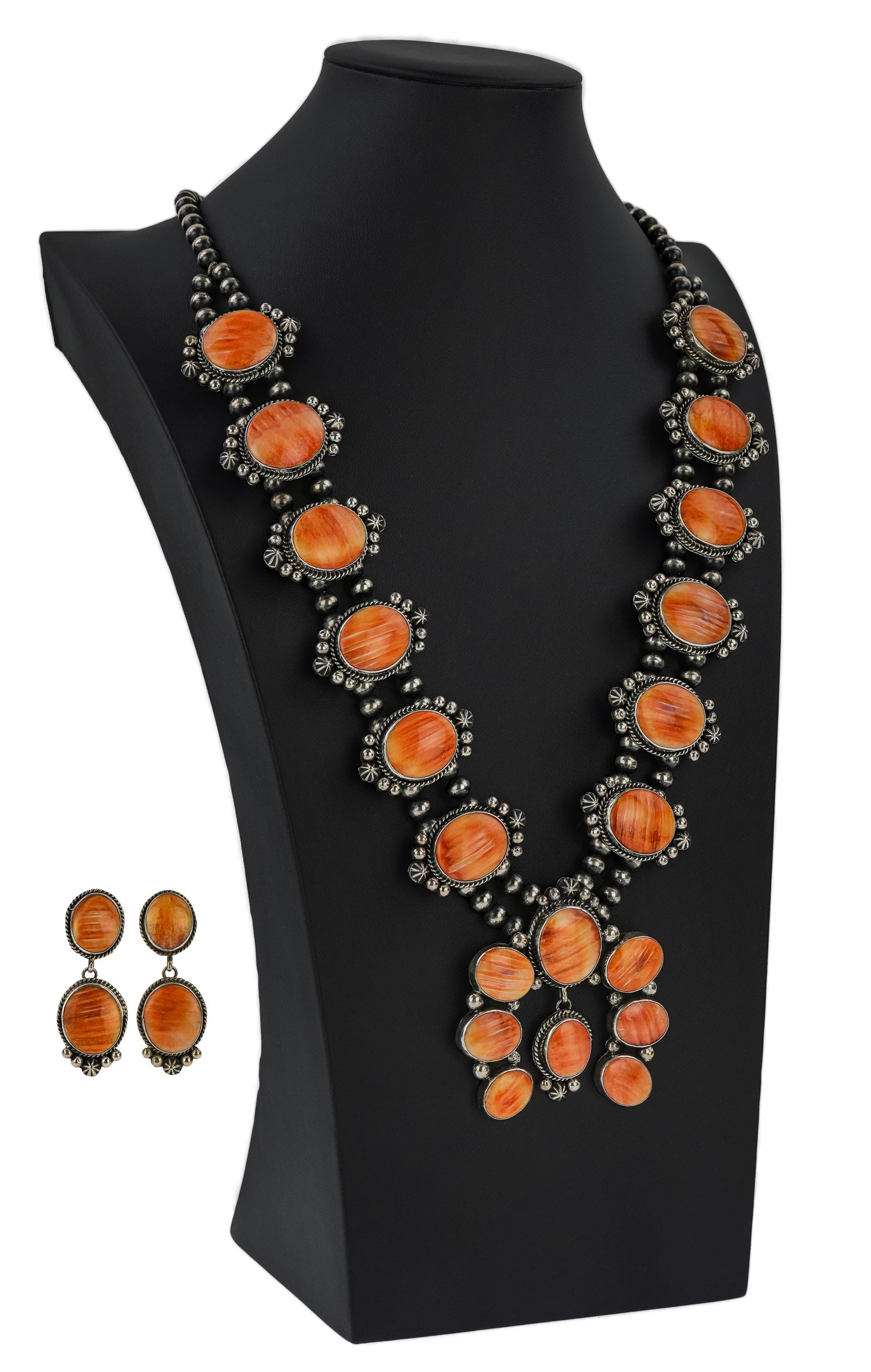 Yazzie Navajo Squash Blossom Set (1 of 10)