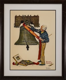 Norman Rockwell (AM 1894-1978) Bicentennial Celebration