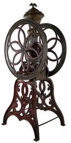 Enterprise No.18 Cast Iron Floor Model Coffee Grinder