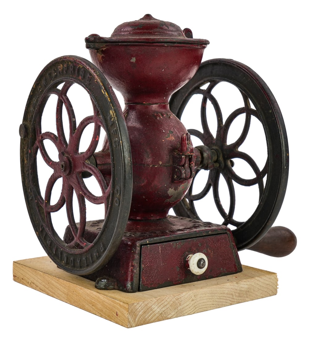 Enterprise #2 Baby Double Wheel Coffee Grinder (1 of 6)