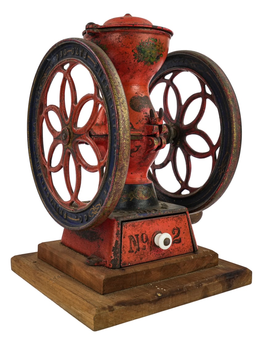 Enterprise #2 Double Wheel Coffee Grinder (1 of 8)