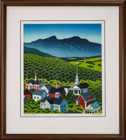 Sabra Field (VT 1935-) Stowe, Summer