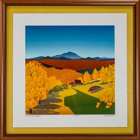 Sabra Field (VT 1935-) Ascutney, October