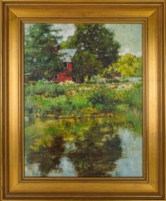 C Michael Dudash (AM 1952-) Clemons by the Pond