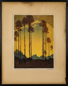 Engelbert Lap (AU 1886-1970) Autumn Morning #7