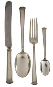 29 pcs. International Pantheon Sterling Flatware