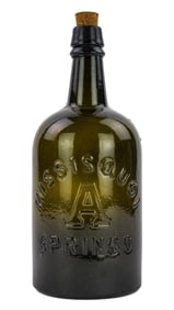 Missisquoi Springs VT Mineral Water Bottle