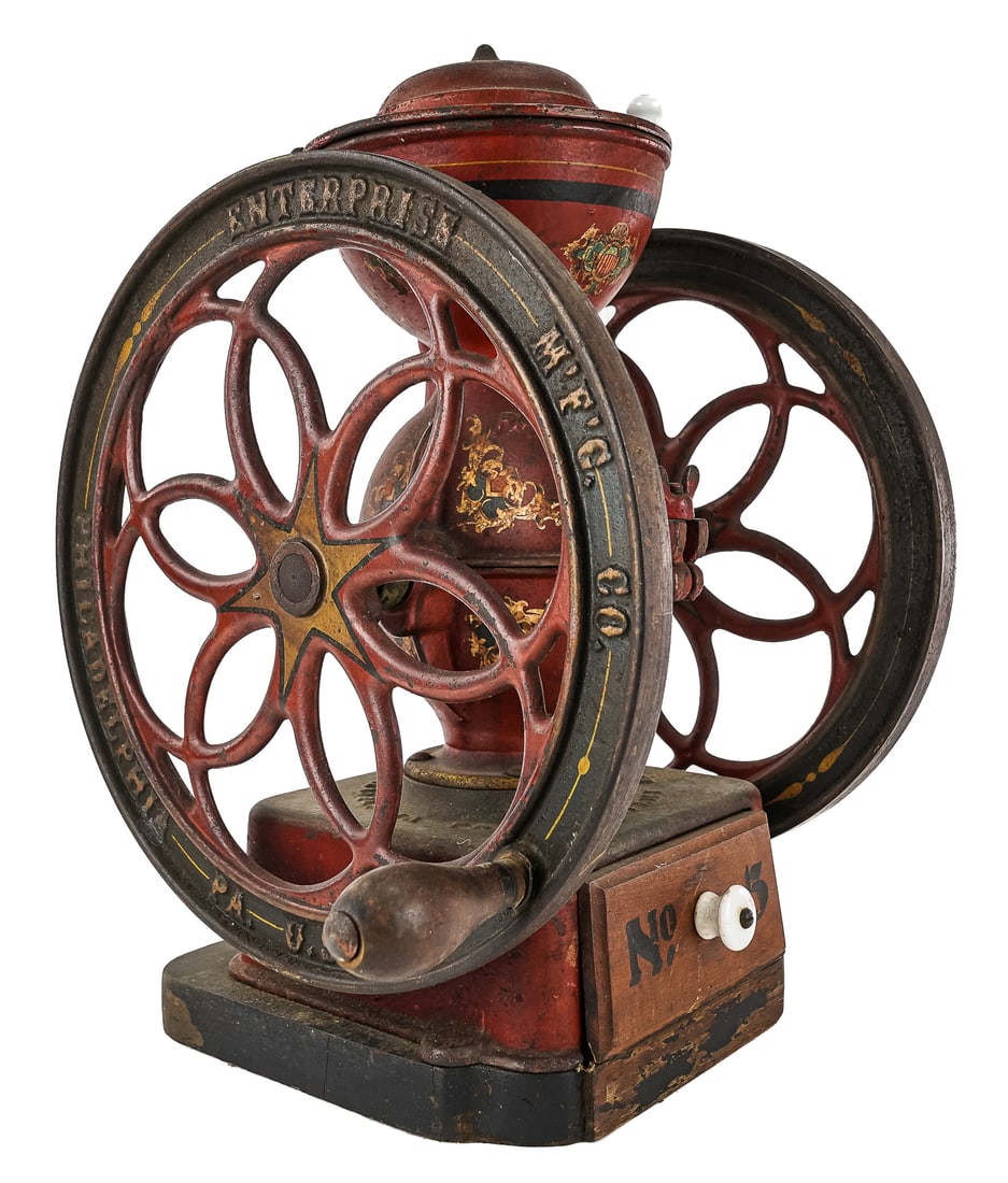 Enterprise #5 Double Wheel Coffee Grinder (1 of 7)