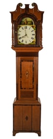 19th c English Tall Case Clock